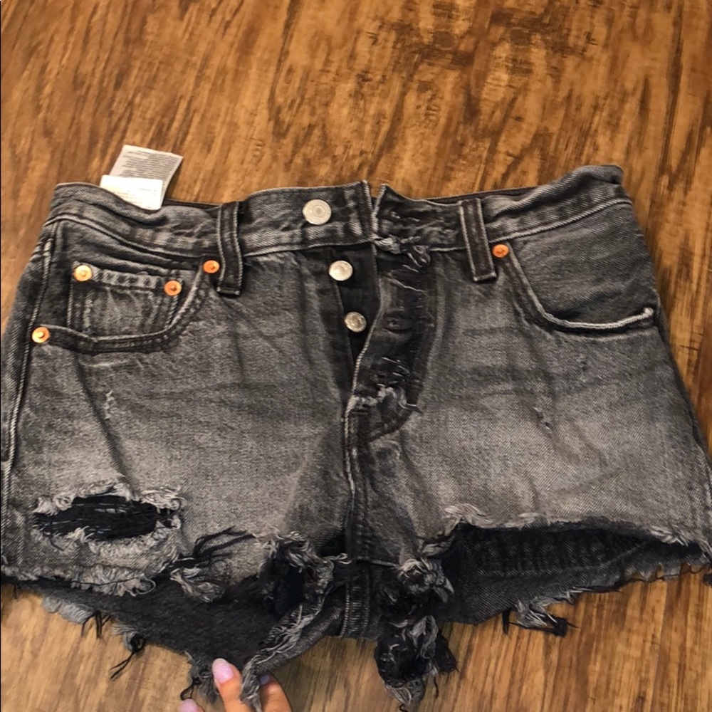 Levi denim shorts